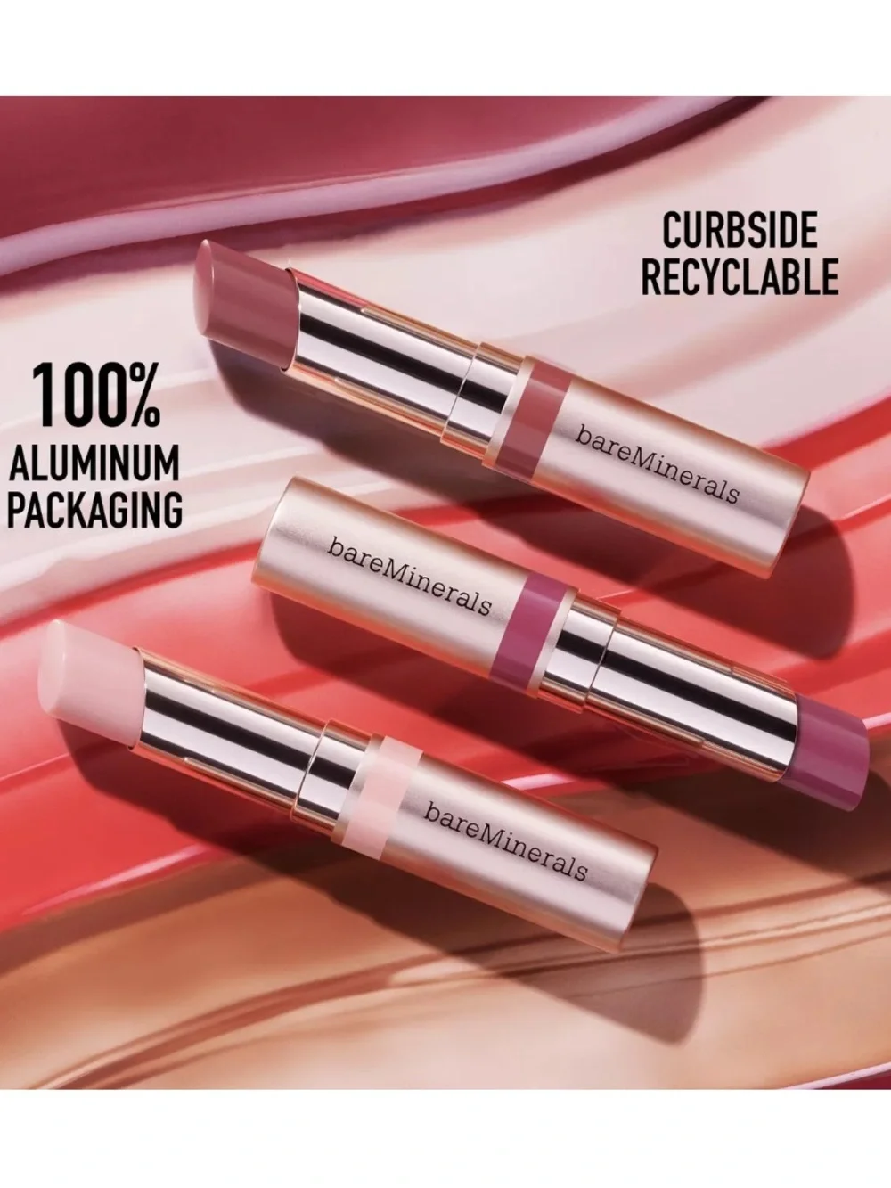 bareMinerals Dewy Lip Gloss-Balm in Affection 3g BRAND NEW IN BOX
